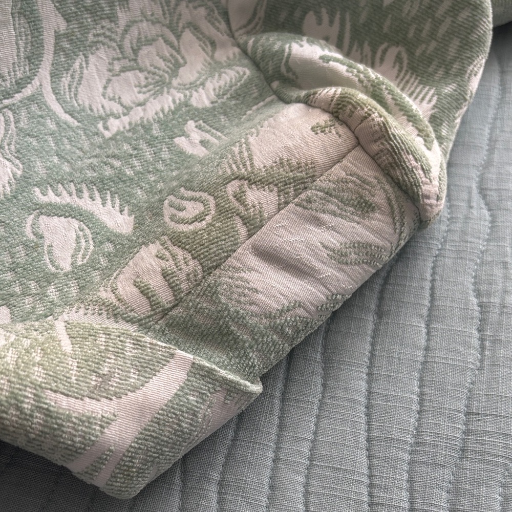 Alfred Dunner Mint Green and White Floral Blazer Size 8 in good condition - Picture 8 of 8